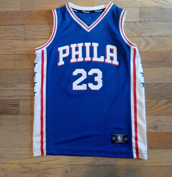 Philadelphia 76ers Jersey Jimmy Butler #23 YOUTH Small - Picture 1 of 7